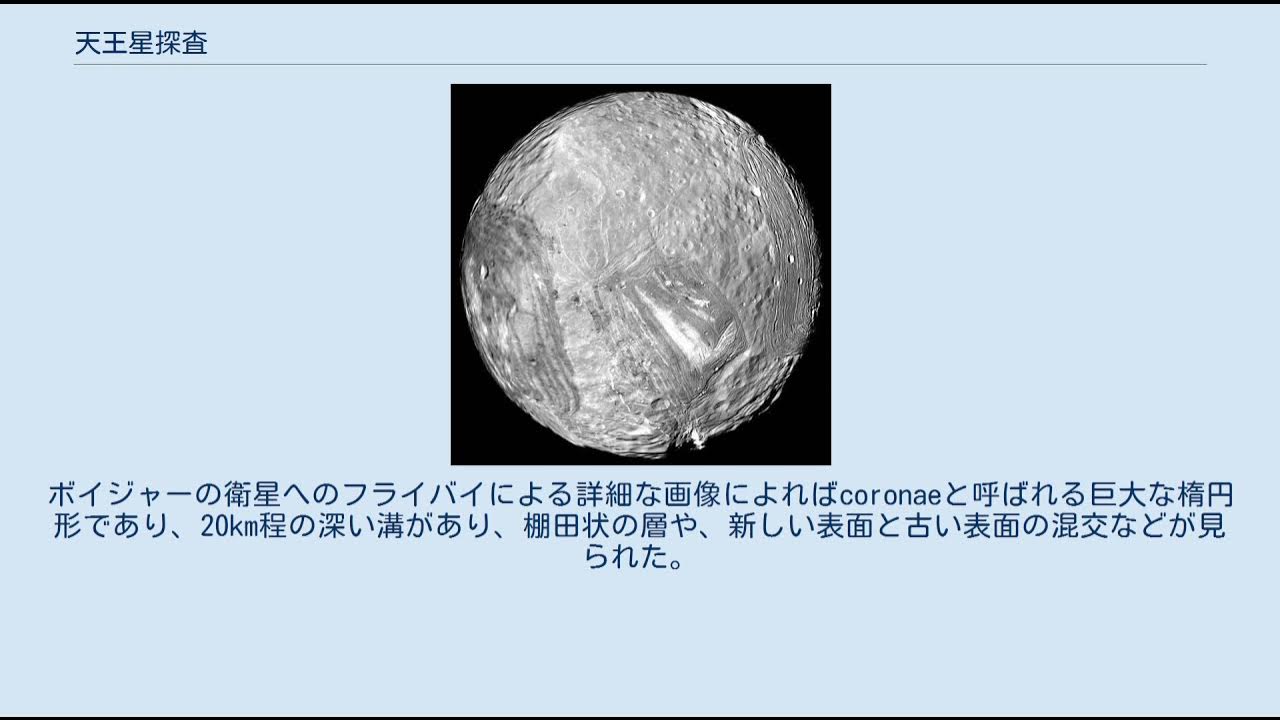 天王星探査 YouTube