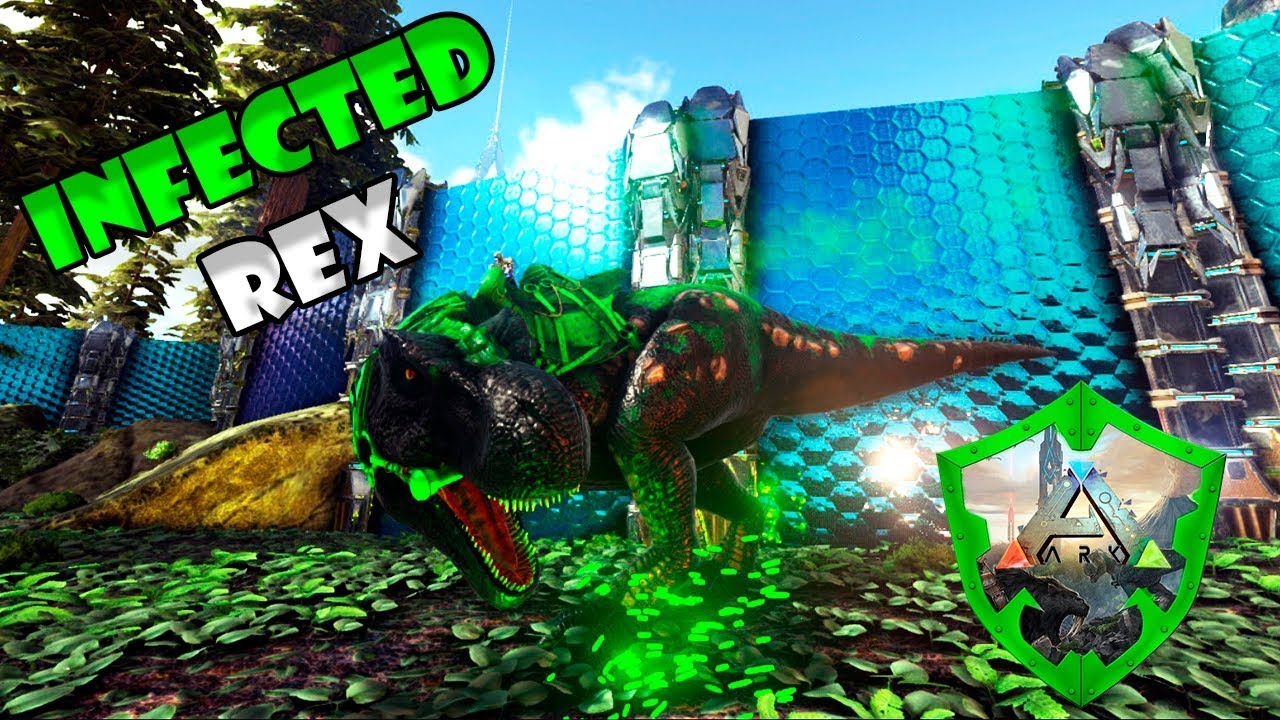 DOMAMOS UM INFECTED REX!!!!! --- ARK GONDWANA #19 - YouTube
