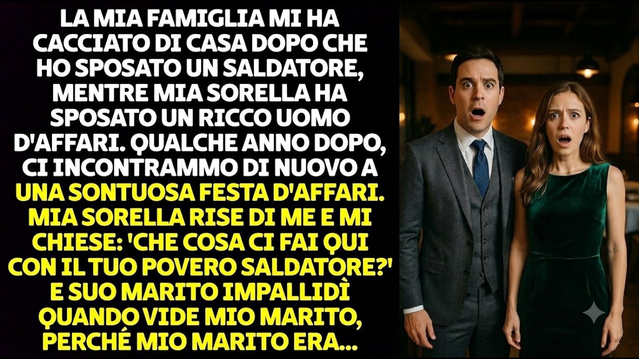 Avevo appena finito il turno quando vidi quell'auto familiare fermarsi nel parcheggio. Era da anni che non vedevo i miei genitori, non da quando mio padre mi aveva detto che se avessi sposato il...