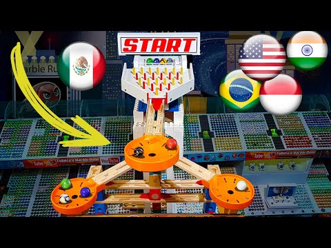 Look what happened in this marble race - Marble Run  Friendly #11
