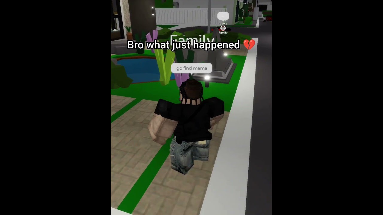 btw he came to get adopted it's not scripted 😭💀 #roblox #fypシ #funnyroblox #brookhaven