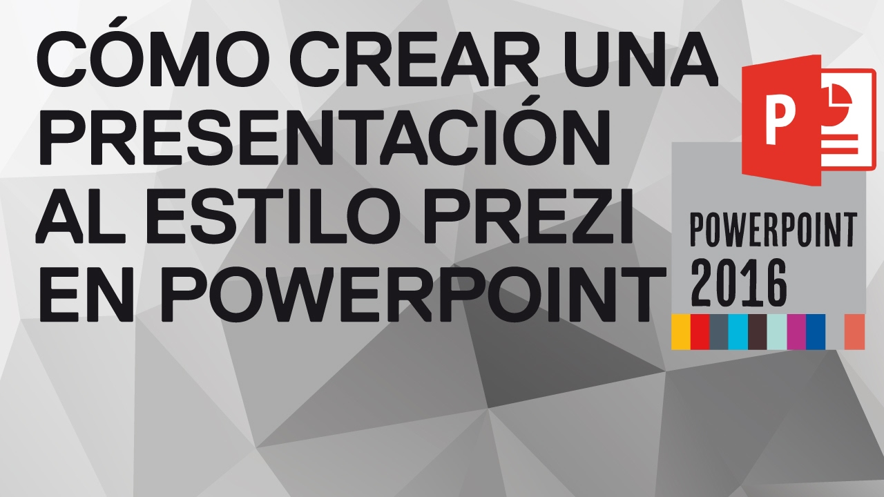 prezi style presentation in powerpoint 2016