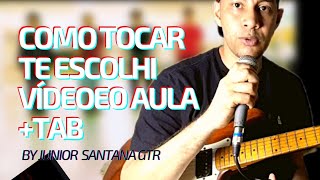 Como tocar o solo TE ESCOLHI Oficina G3