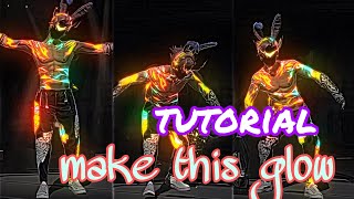 how to make this rainbow 🌈 Glow || rainbow glow in alight motion||