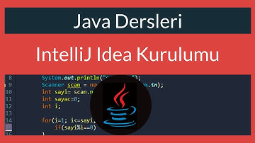 Java Dersi 4 : IntelliJ Idea Kurulumu