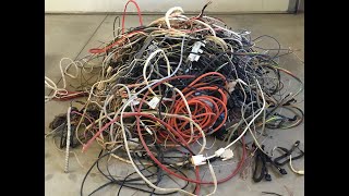 Scraping copper wire: how to sort, upgrade and tell which ones to strip or not for MAX PROFIT!