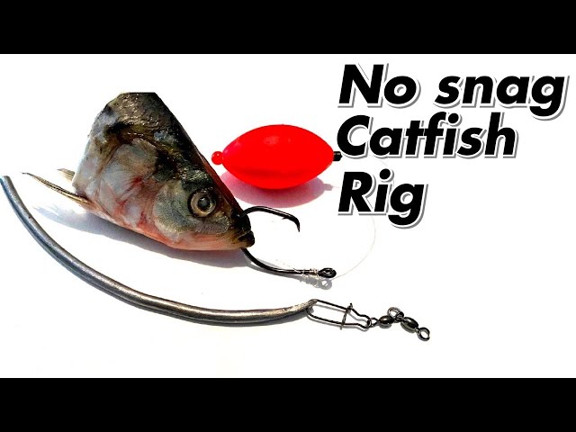 Simple No Snag/Dragging rig for CATFISH 