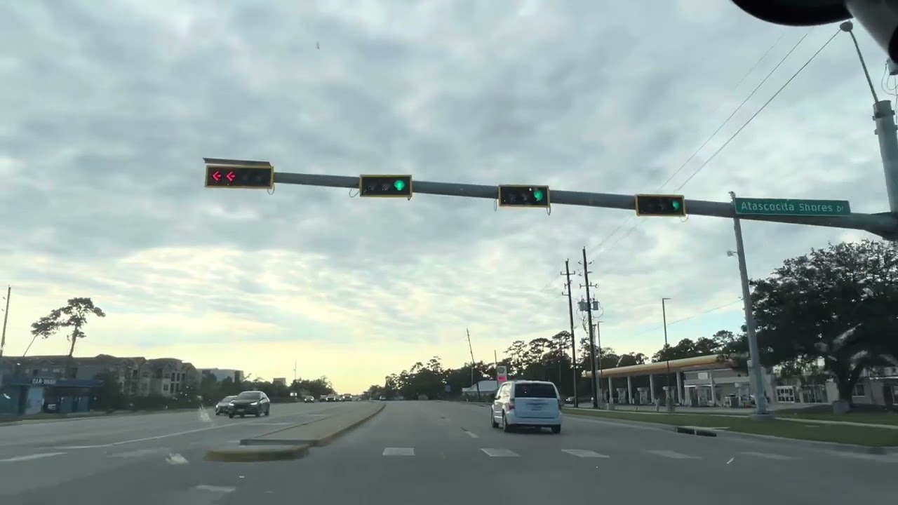 Thanksgiving drive with a nice sunset | POV turkey dinner