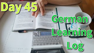 Day45 - 英語講師のドイツ語チャレンジ / German Learning / Deutsch Lernen [学習Vlog]