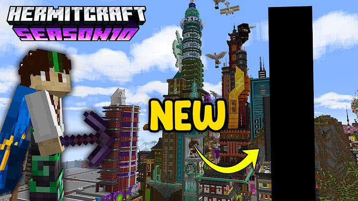 New Massive Skyscraper! | Hermitcraft 10 | Ep.33