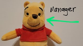 Pooh the store manager