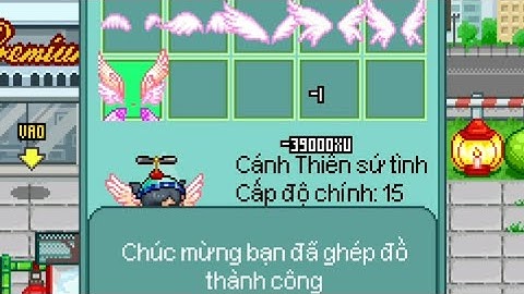 Avatar 2D- Nâng Cấp Cánh Thiên Sứ Tình Yêu