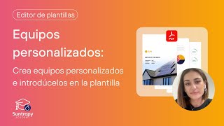 Añade los Equipos Personalizados a la plantilla | Suntropy