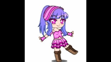 A Random Gacha Club OC With the Default Girl Color Scheme // #shorts #oc #gachaclub