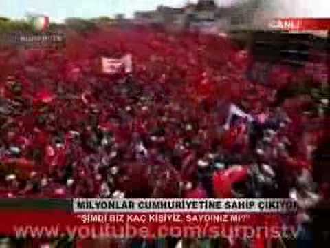 çağlayan cumhuriyet mitingi edip akbayram aldırma gönül