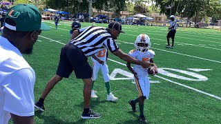 8u Ft Lauderdale canes (Mafia Boyz) vs Royal Palm wildcats