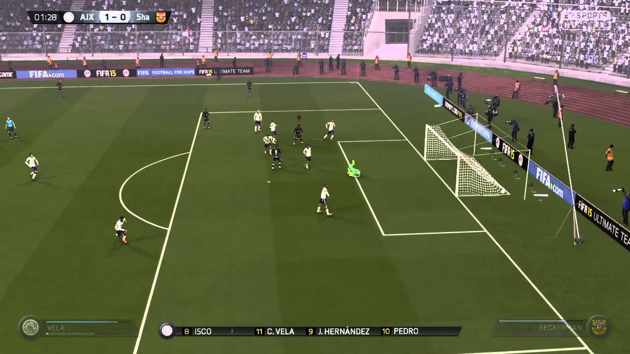 FIFA 15 Vela goal flashed