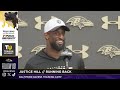 Justice Hill on Becoming an Established Veteran | Baltimore Ravens