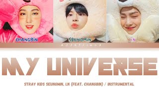 instrumental Straykids Seungmin In Featchangbin  My Universe Scolor Coded han rom eng