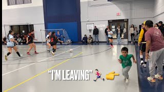 Female FUTSAL SOCCER Player Scores 4 GOALS in 1 GAME! screenshot 1