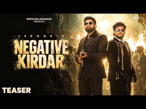 Negative Kirdar(Official Teaser) The Lekhak | Rajat Dalal | Bad Junkie | EP: Negative Kirdar #teaser