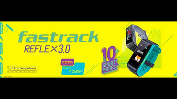 Unboxing Reflex 3.0 - the best smart band from Fastrack #fastrackreflex3