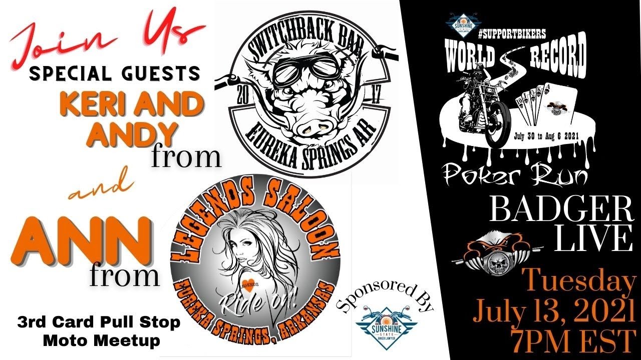 Live with Owners of Biker Bars Switchback and T&A Legends Saloon Eureka Springs, AR YouTube