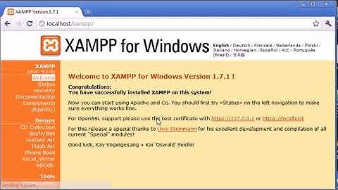 Beginner PHP Tutorial   3   Installing XAMPP Part 2