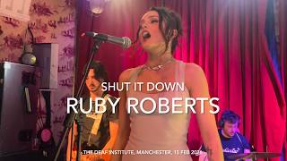 Celebrity Ruby Roberts - Shut It Down - Live 4k @ The Deaf Institute, Manchester, 15 February 2026 Profile