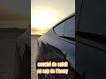 Ref:B_2c8pDhbwU Couch� de soleil au cap de l'homy - #tesla #tmy #darkside #sunset #beach