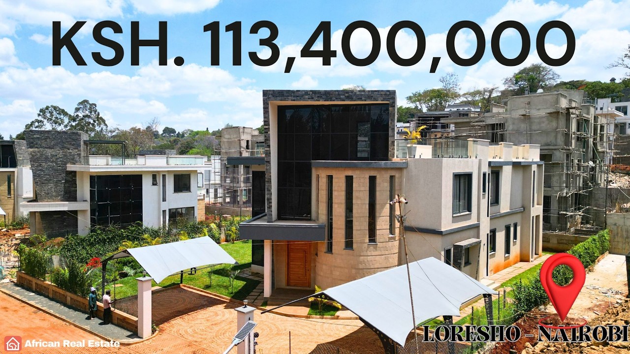 Дом мечты в Лорешо за 113,5 млн кенийских шиллингов! Вилла с 4 спальнями, бассейном и современной...