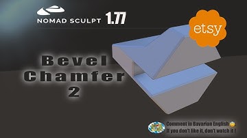 Nomad Sculpt - Bevel / Chamfer edges 2 - Etsy Shop Brush (V1.77 -18.5.2023)