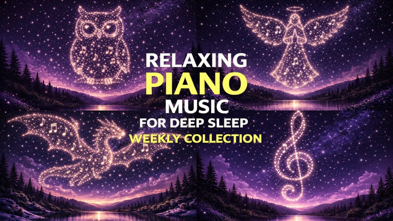 Sleepy Piano 🌙 Weekly Collection | Relaxing Piano Music for Deep Sleep ...