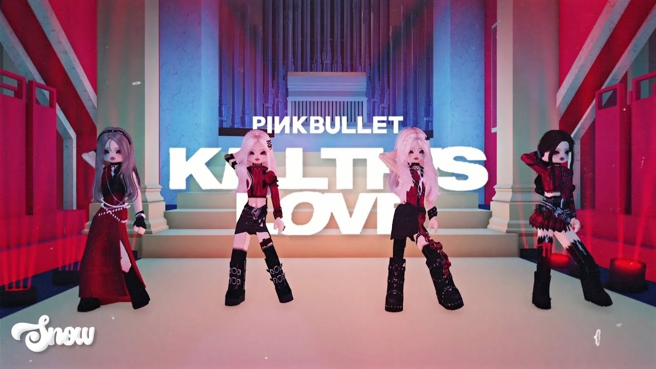 PIИKBULLET - 'Kill This Love' M/V | ROBLOX KPOP HD