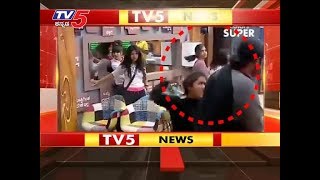 Samyukta Hegde Kirik with sameer acharya | ಸಮೀರಾಚಾರ್ಯ ಕಪಾಳಕ್ಕೆ ಹೊಡೆದ ಸಂಯುಕ್ತಾ | TV5 Kannada
