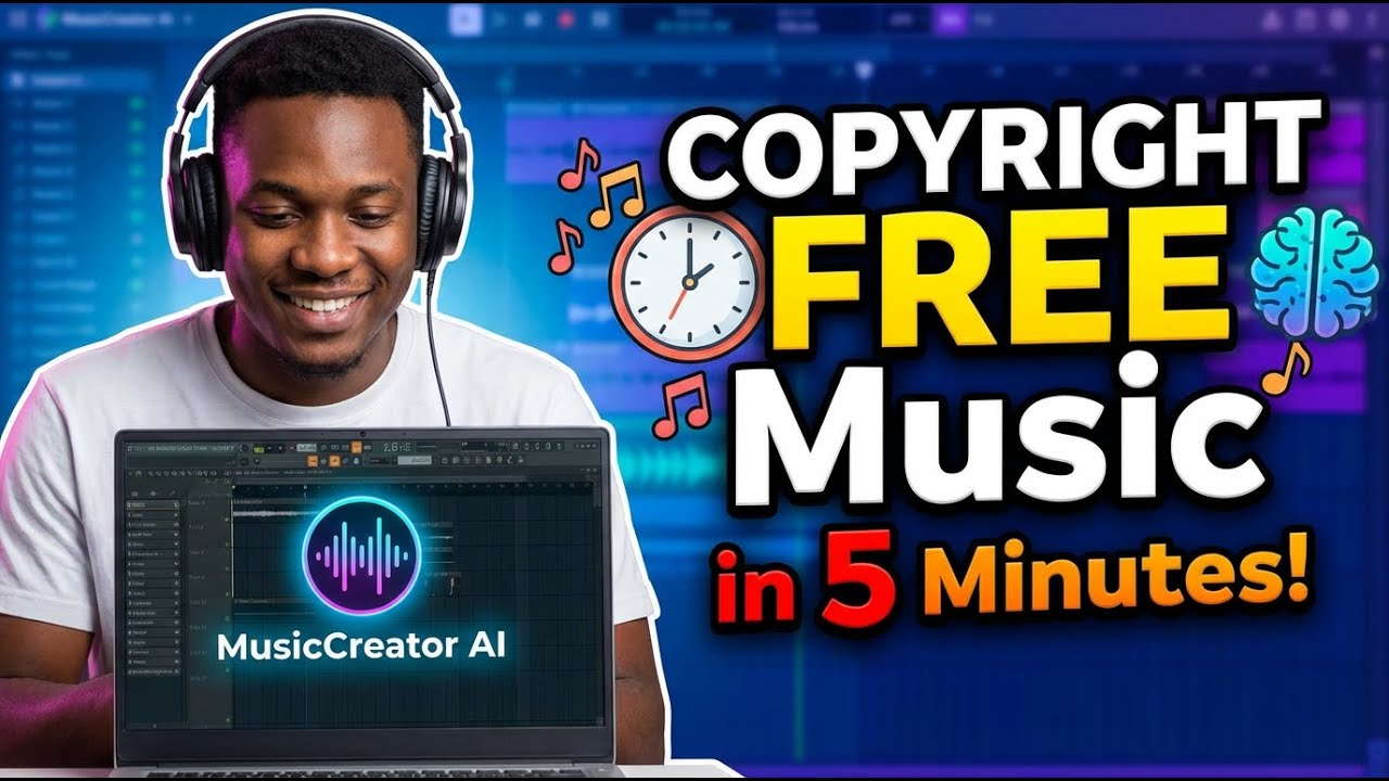 Create COPYRIGHT FREE Music in Just 5 Minutes with MusicCreator AI