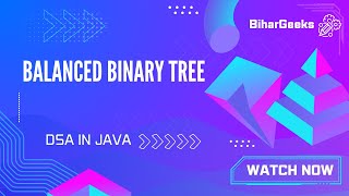 Balanced Binary Tree in Java  | Efficient O(n) Approach Explained | DSA Interview Prep
