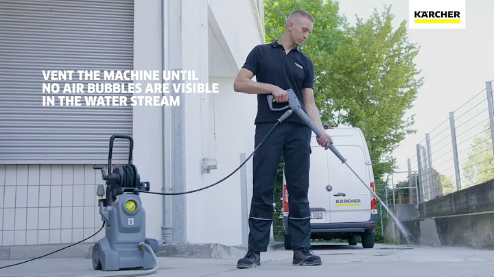 How to use the cold water high pressure cleaner HD 5/11 EX Plus Classic