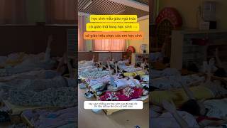 Cô Giáo Thử Lòng Các Em Học Sinh Đang Ngủ