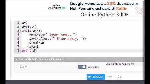 Python - Dictionary User Input
