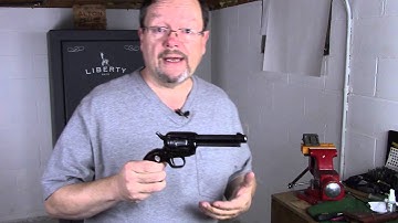 Loading and unloading a single action revolver