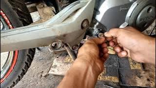 Cara Cepat Mengganti Sil Slahan Motor Yamaha,Suzuki,Honda tipe Bebek