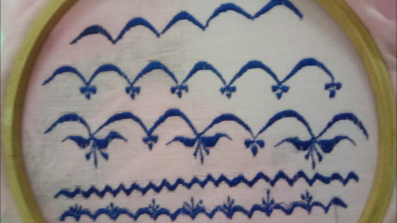 Machine Embroidery works malayalam embroidery embroiderydesigns 