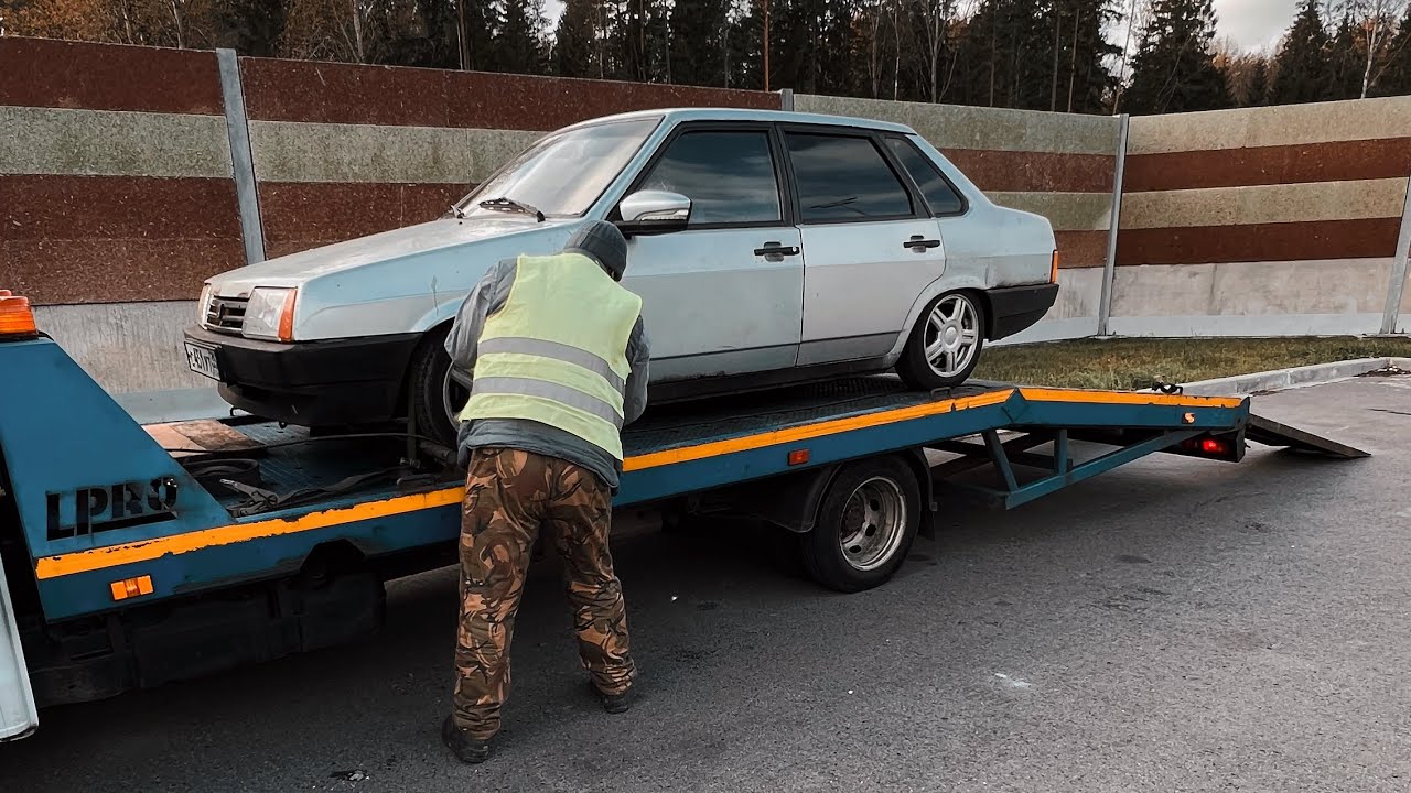 ВОССТАНОВЛЕНИЕ ВАЗ 21099/НА ПНЕВМЕ - YouTube