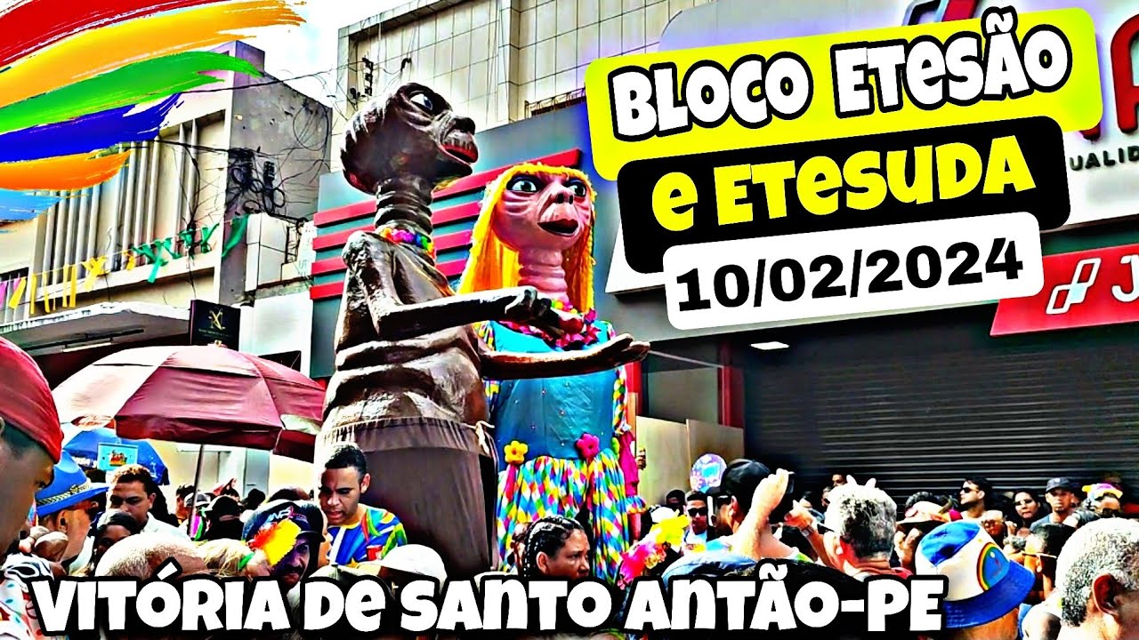 SÁBADO DE ZÉ PEREIRA*BLOCO ETESÃO E ETESUDA/ Vitória de santo antão-PE
