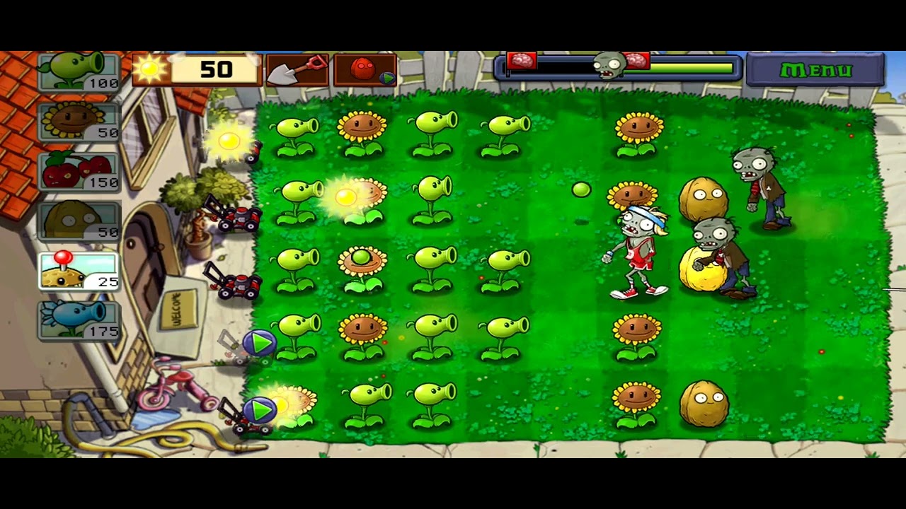 Plants vs Zombie : Level 7