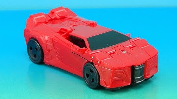 SIDESWIPE ROBOTS IN DISGUISE ONE STEP CHANGER VIDEO
