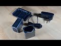 Dual Slot Quick Battery Charger Pixel 30W for NPF Sony Camcorder Batteries unboxing and instructions
