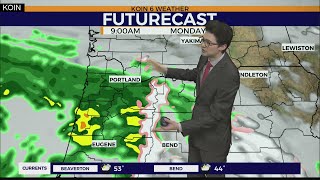 Weather Forecast: Wrapping up January with rain showers and some breezy conditions in Portland