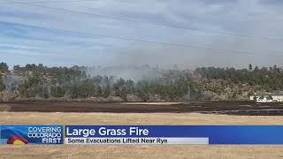 Some evacuations lifted in Old San Isabel Fire burning near Rye